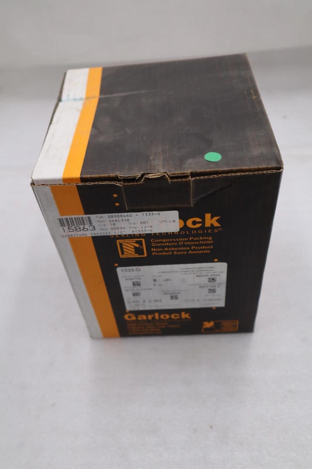 Garlock 40333-2032 1333-g 1/2" 5 lbs - nsmp - stock gf860 - Image 4