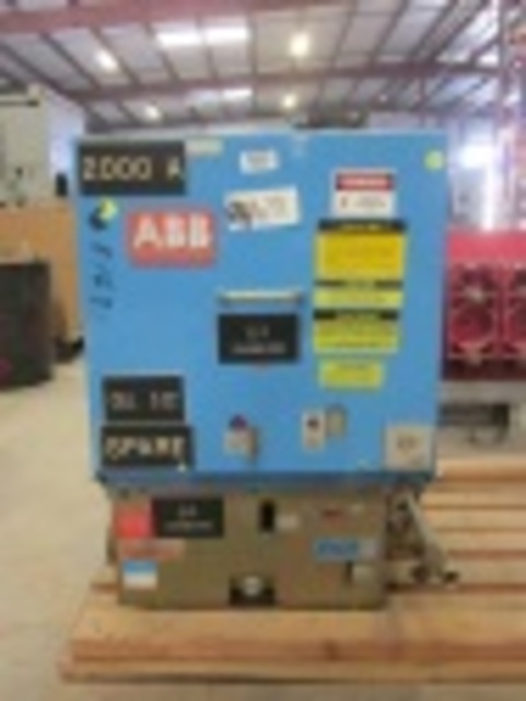 2000 Amps, ABB, 5VHK-250, electrically operated, drawout, 5000 Volts, #VB1631 - Image 3