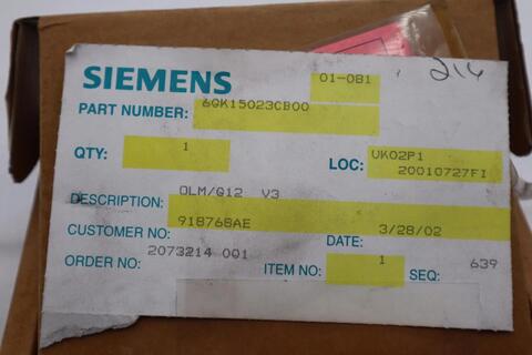 Siemens 6GK1502-3CB00 Simatic Net Profibus Stock L-357 - Image 2