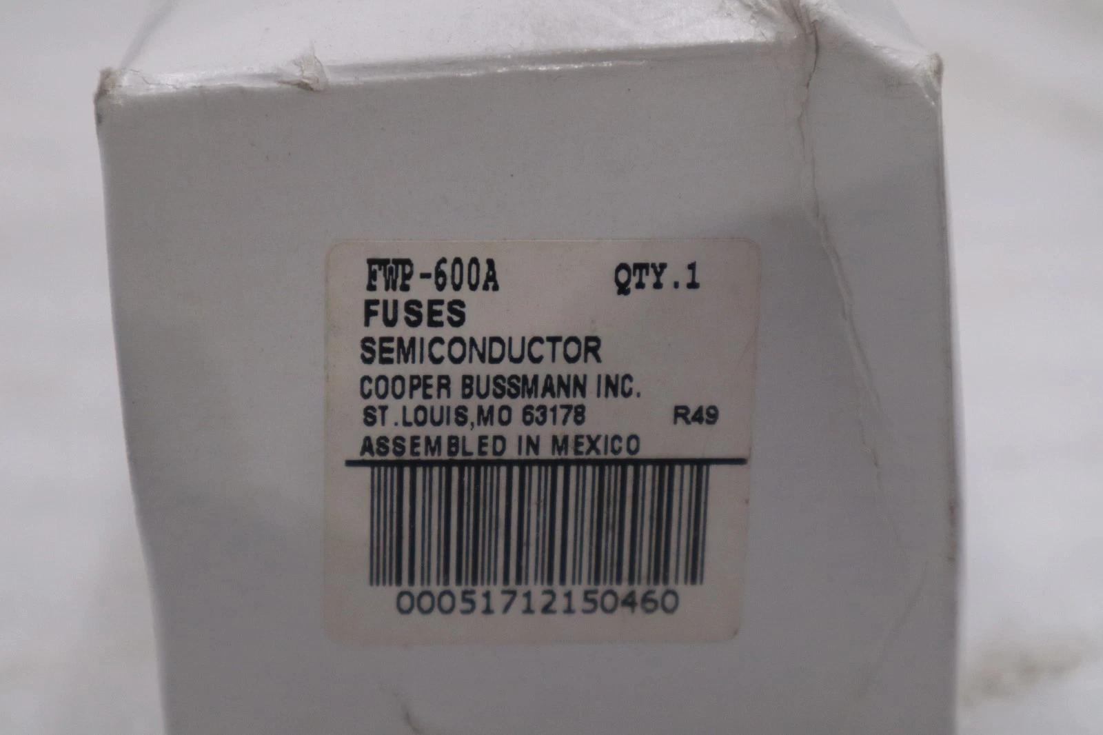 New open box bussmann fwp-600a fuse 600a 700v fwp600a stk gf411a - Image 2