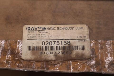 Hydac BD 800 X 2 W 0.0 Breather Dryer Replacement Cartridge - STOCK GF686 - Image 2