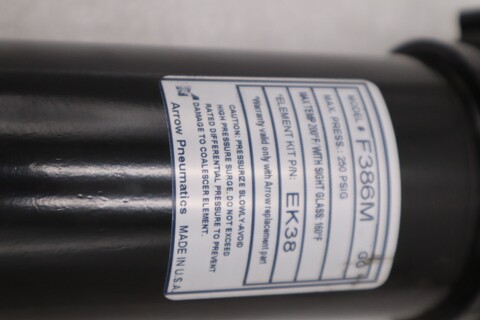 Arrow mid flow particulate filter 3/4" npt, 40mic, mb - stock gf216a - Image 3