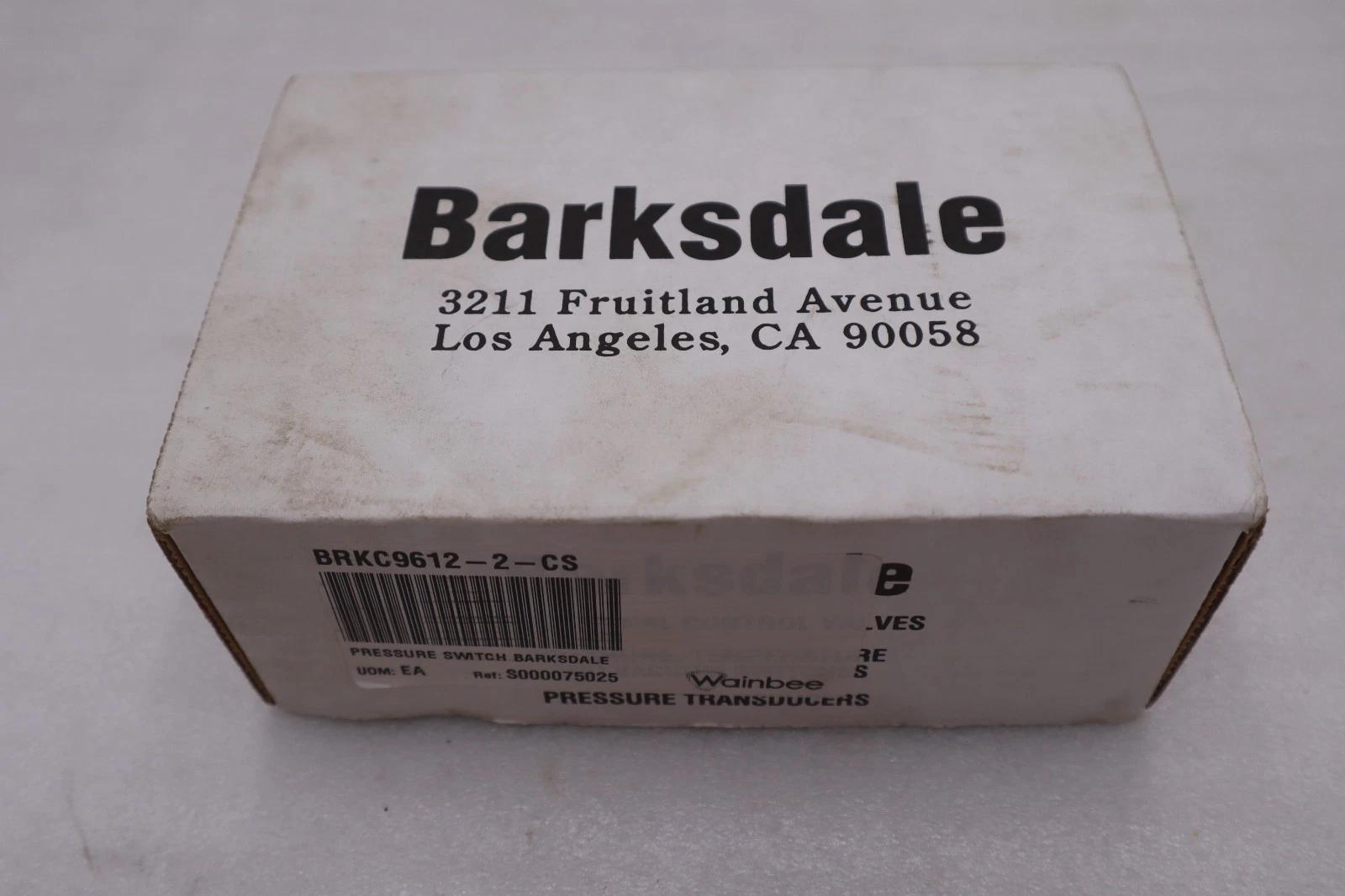 Barksdale C9612-2-CS Piston Pressure Switch Range - NEW IN BOX - STOCK GF1063 - Image 3