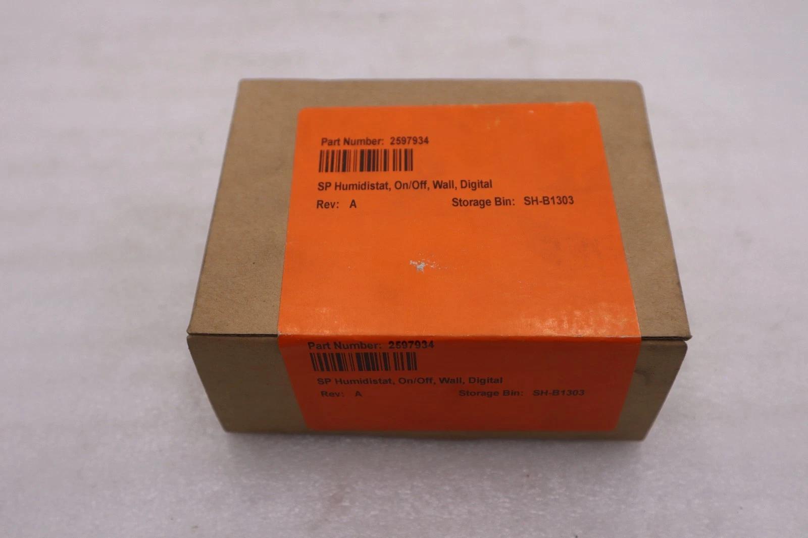 Nortec Humidity 2597934 Humidistat On/Off Wall Digital NEW IN BOX STOCK GF-353A - Image 1