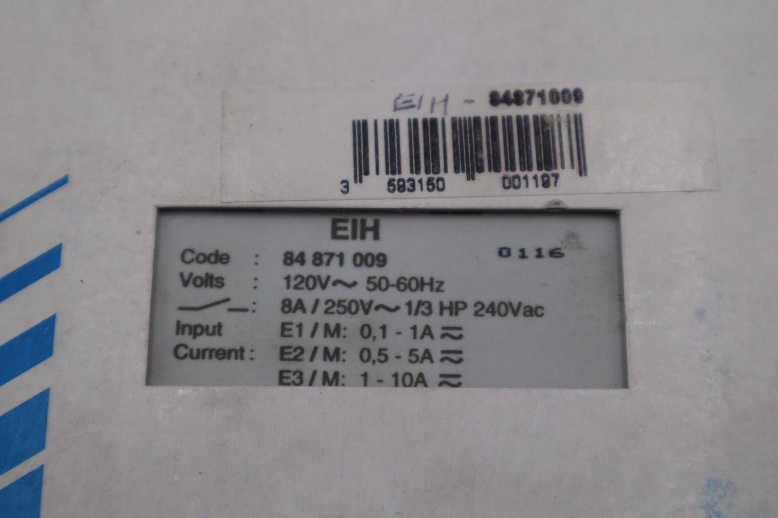 NEW Crouzet EIH 84 871 009 Current Control Relay STOCK L99C - Image 2