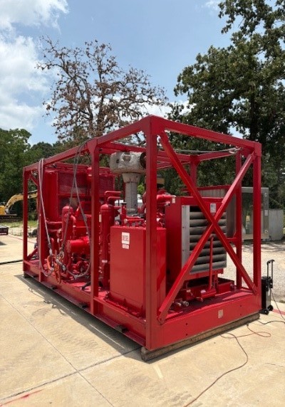 CLS Ariel #JGA-4, Booster Compressor, 750 CFM, 350 PSI Suction, 4000 PSI Discharge, DNV 2.7.1 Crash Frame - Image 1