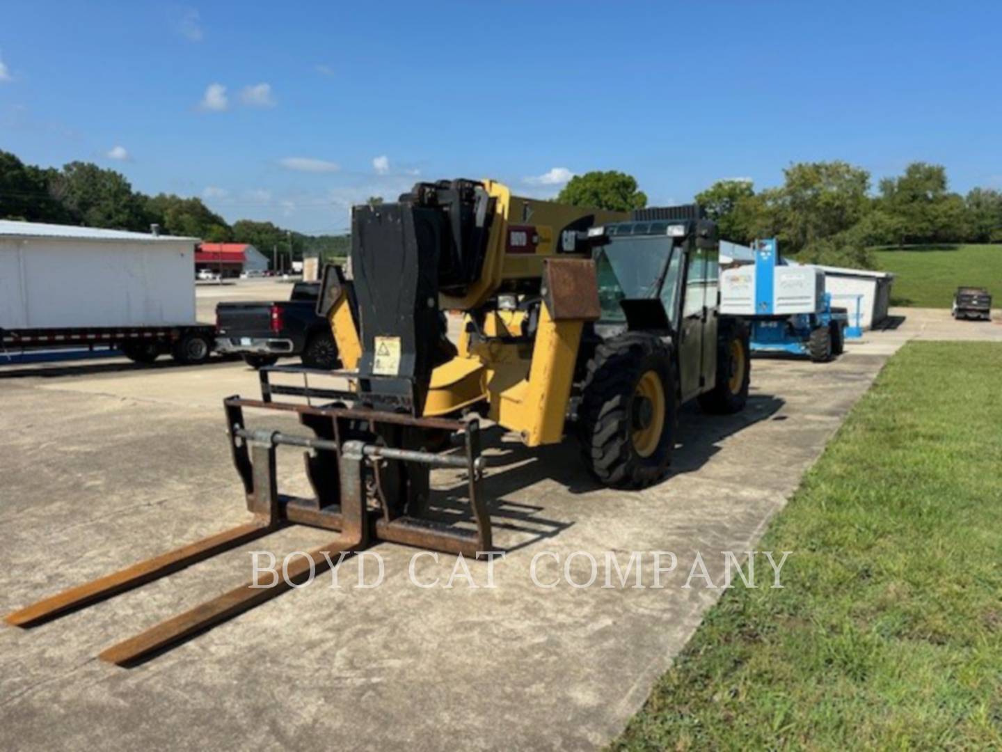 Cat TL1055C, Telehandler, 3804 hours, S/N: KDE01398, 2014 - Image 1