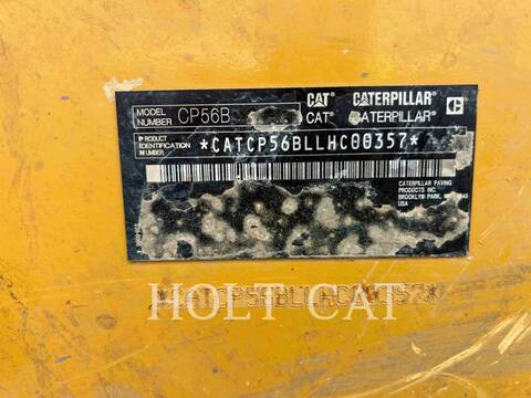 Caterpillar CP56B, Vibratory Single Drum Pad, 10443 hours, S/N: LHC00357, 2013 - Image 6