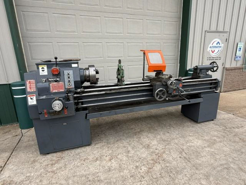 17" x 80" South Bend #Turn-nado, engine lathe, 12" 3-jaw chuck, 12" 4-jaw chuck, 2.562" bore, D1-8, Steady - Image 1