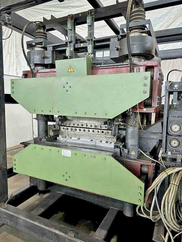 24" x .51" Kohler #KRM65.500/21B, precision leveler, 4 HI, 21 rolls, 6.5" pinch roll diameter, 250 FPM, 1994 - Image 1