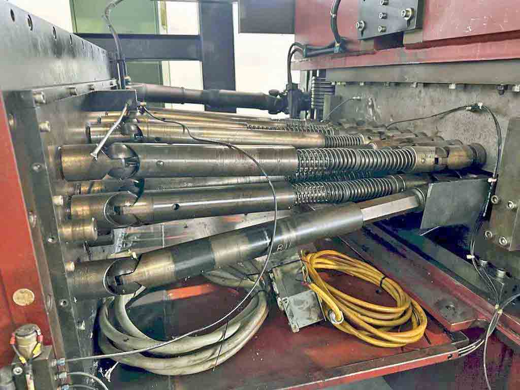 24" x .51" Kohler #KRM65.500/21B, precision leveler, 4 HI, 21 rolls, 6.5" pinch roll diameter, 250 FPM, 1994 - Image 10