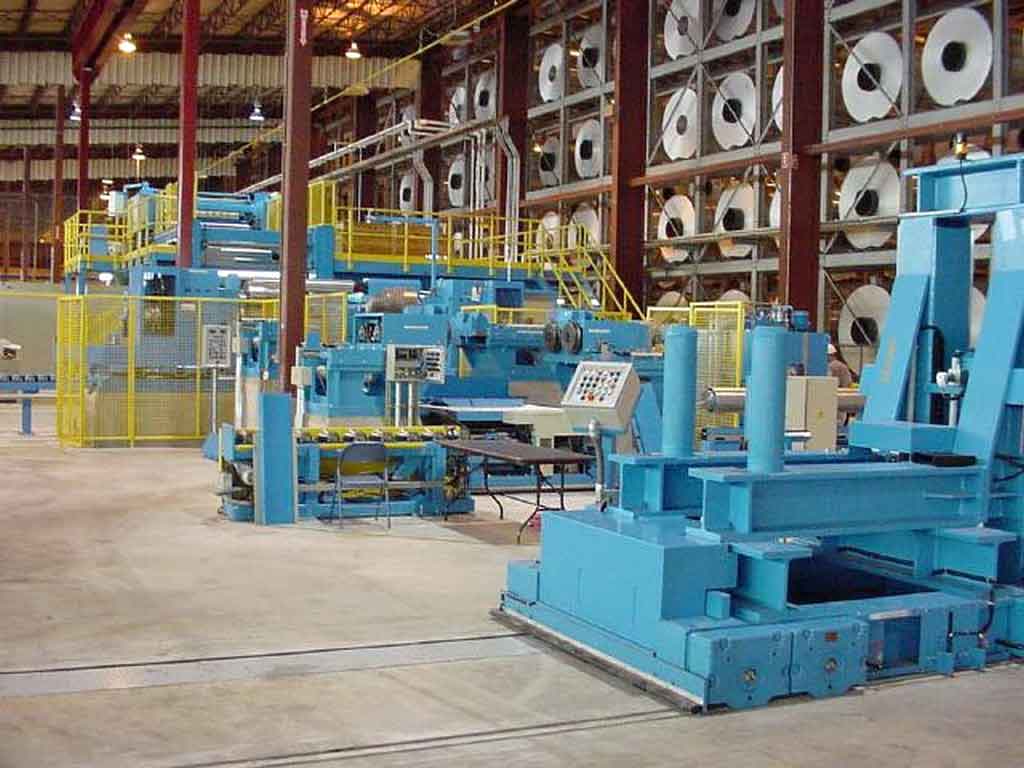 72" x .015" Kampf, aluminum slitting line, 40000 lb., 2001 - Image 2