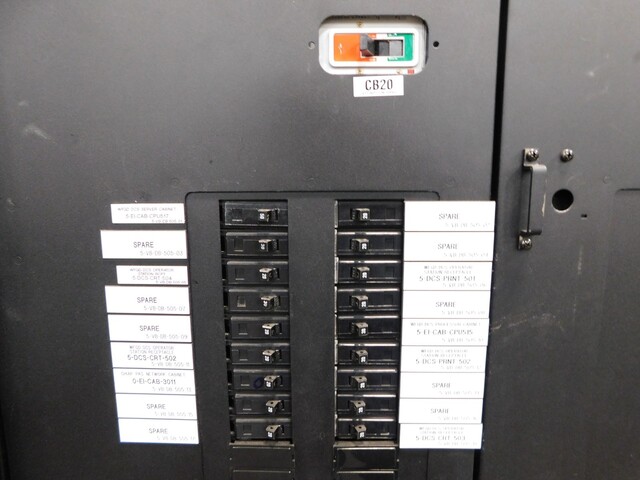 Eaton 9390-40 UPS, IDC & battery cabinet, 20 KVA, IDC40, 1085, 480 V. - Image 7
