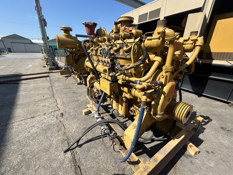 675 HP Caterpillar #G3412, natural gas power unit, 1800 RPM, 179 hours, 1988 - Image 2