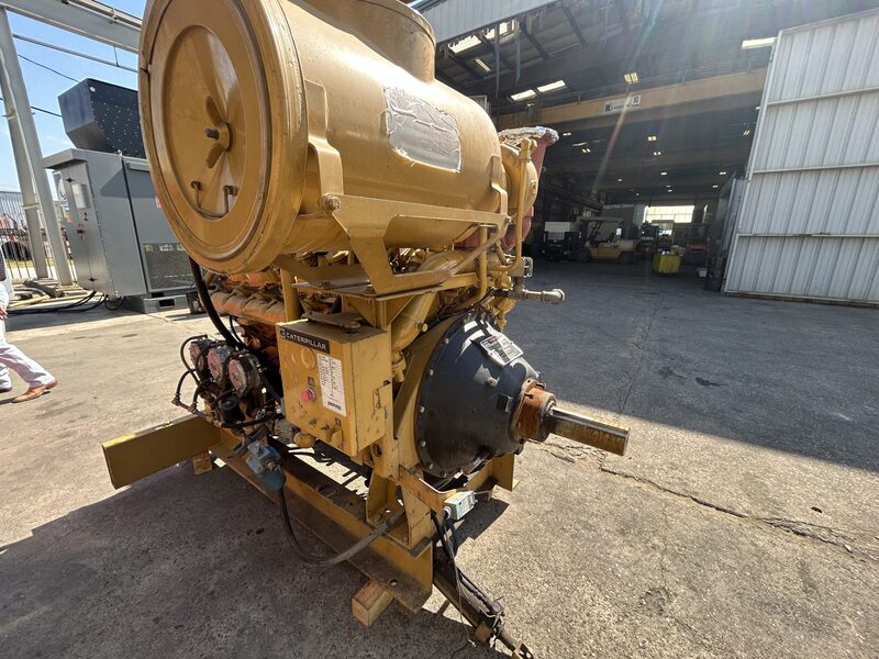 675 HP Caterpillar #G3412, natural gas power unit, 1800 RPM, 179 hours, 1988 - Image 6