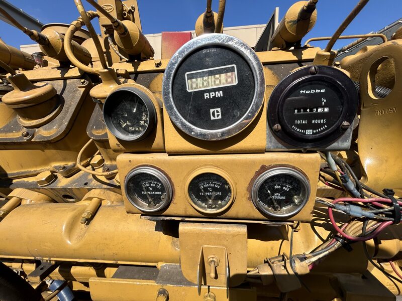 675 HP Caterpillar #G3412, natural gas power unit, 1800 RPM, 179 hours, 1988 - Image 7