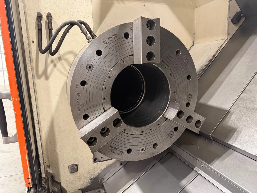 Mazak #Slant-Turn-Nexus-550M, 40.9" swing, 24" chuck, 12.5" bar, 80" centers, 29" diameter, Mazatrol Matrix - Image 4