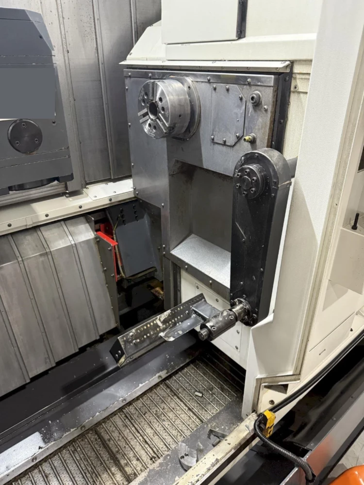 Nakamura -Tome #NTMX, 6" chuck, 2" bar, 38.5" centers, 8.66" diameter, Fanuc 31-A5, 24 station turret, live - Image 9