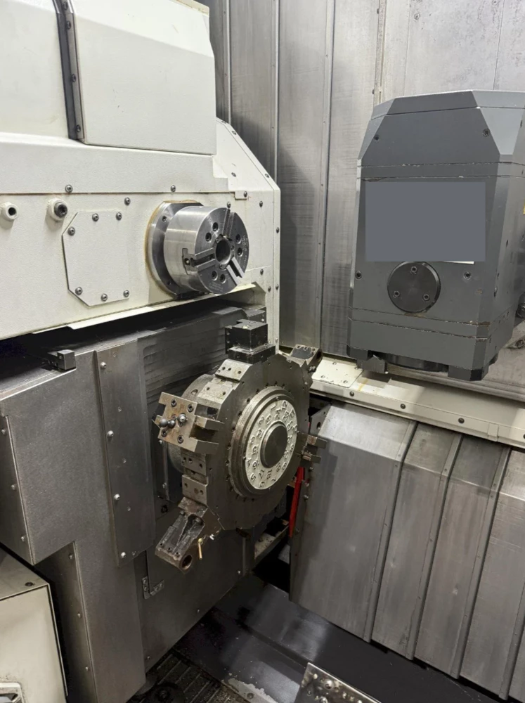 Nakamura -Tome #NTMX, 6" chuck, 2" bar, 38.5" centers, 8.66" diameter, Fanuc 31-A5, 24 station turret, live - Image 10