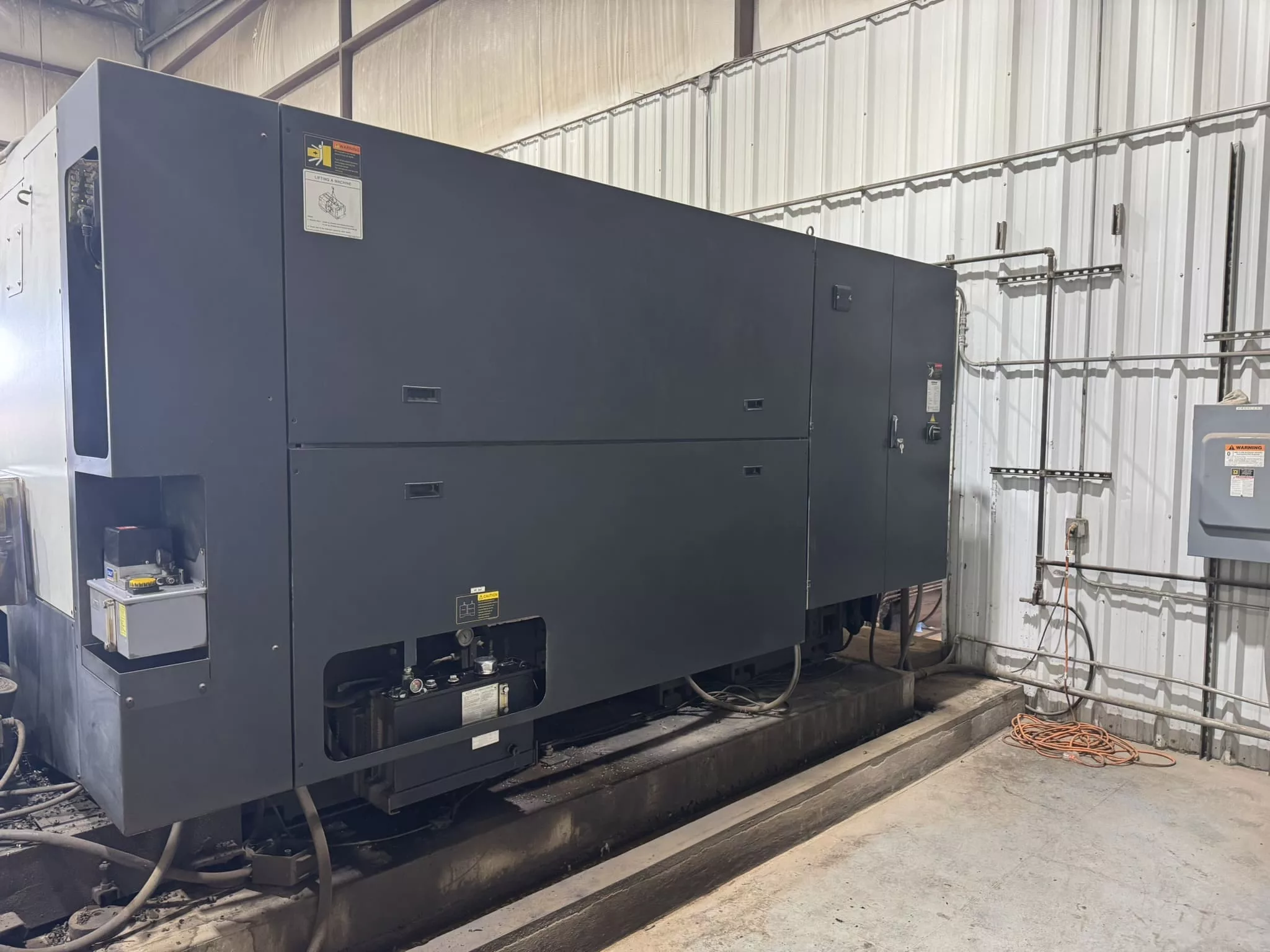 Daewoo Doosan #Puma-5100C, 35.4" swing, 28" chuck, 10" bar, 40" centers, 26.5" diameter, Fanuc CNC, 12 - Image 9