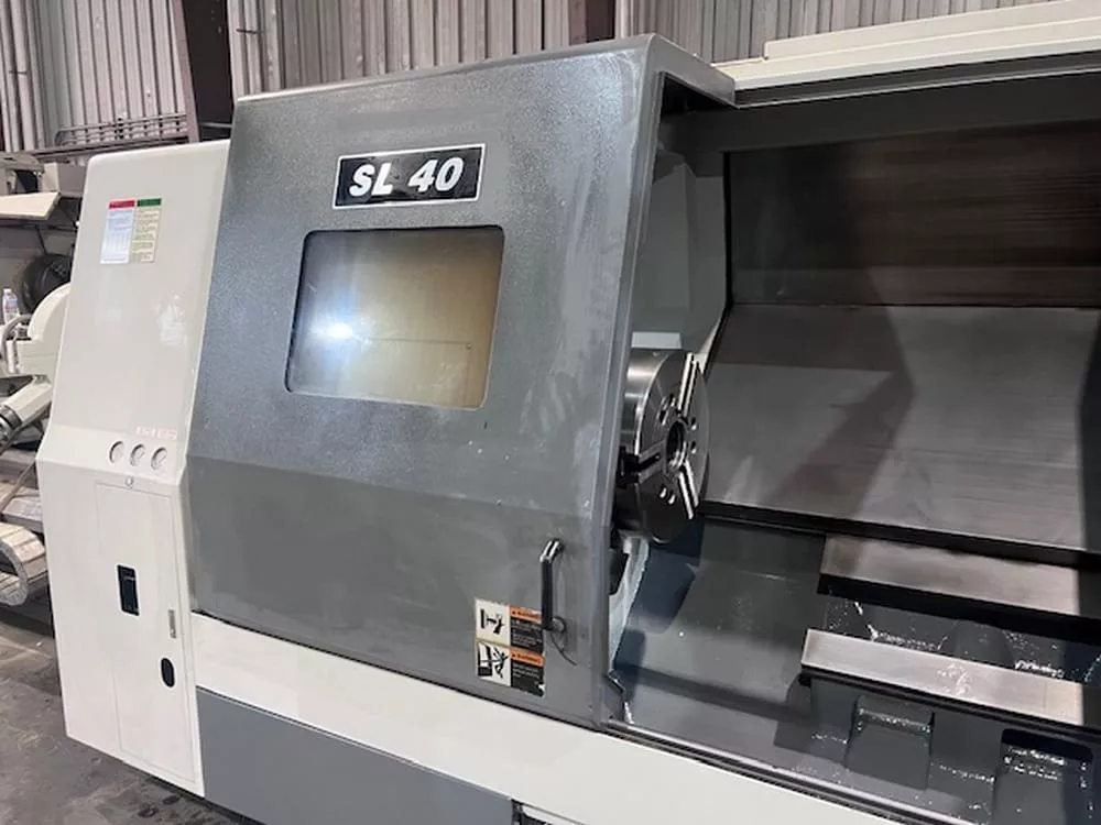 Samsung #SL-40/1500, 26.8" swing, 18" chuck, 4.6" bar, 60.2" centers, 19.7" diameter, Fanuc 0i-TD, 12 station - Image 5