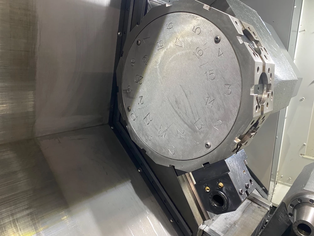 Haas #ST-20Y, 8" chuck, 2.5" bar, 22" centers, 11.75" diameter, Haas CNC, 12 station turret, live tooling - Image 8