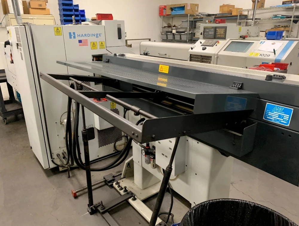 Hardinge #Quest-CHNC-42SP, 17.9" swing, 6" chuck, 1.6" bar, 5.6" diameter, Fanuc 21i-TB, 10 HP, 2011 - Image 4
