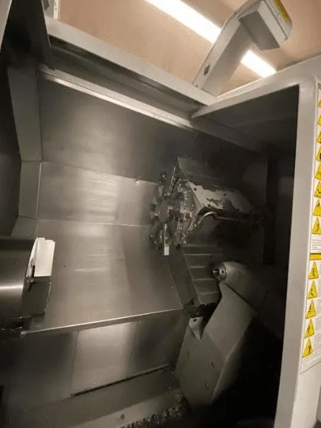 Haas #SL-20TB, 23" swing, 8" chuck, 2.5" bar, 20" centers, 10.3" diameter, Haas CNC, 12 station turret, 2007 - Image 3
