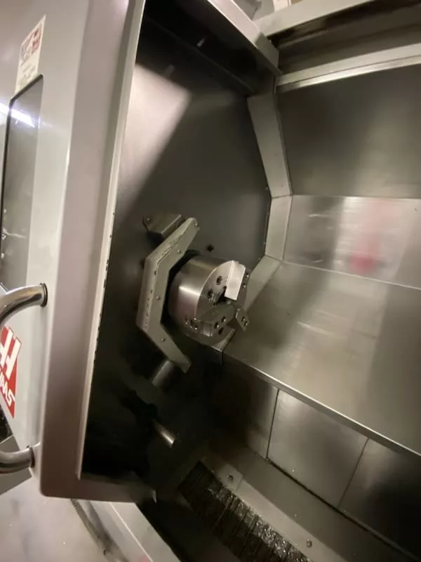 Haas #SL-20TB, 23" swing, 8" chuck, 2.5" bar, 20" centers, 10.3" diameter, Haas CNC, 12 station turret, 2007 - Image 4