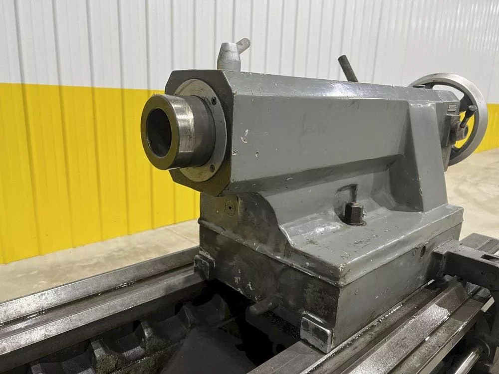 Hercules Ajax #HR2000, 27" swing, 84" centers, 4" spindle bore, 20 HP, 1979 - Image 7