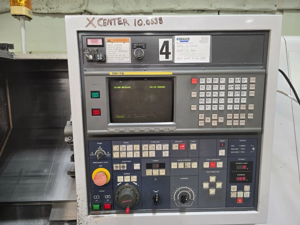 Mori Seiki #SL-25, 22.4" swing, 10" chuck, 3.1" bar, 24.6" centers, 10.2" diameter, 12 station turret, 1997 - Image 5
