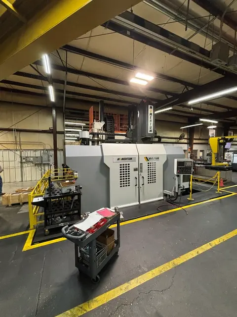 Momentum #MVL-16M, CNC lathe, 78.7" swing, 62" chuck, live tooling, 2018 - Image 3