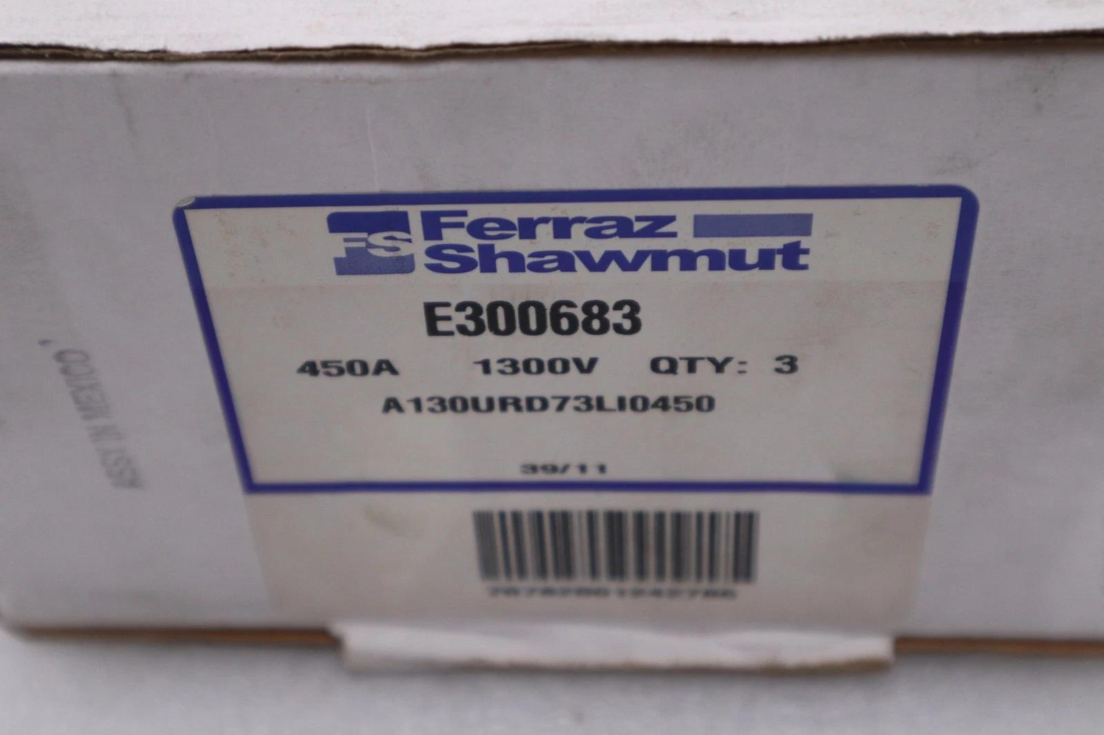 Box of three new in box ferraz shawmut mersen e300683 fuses stock gf-298a - Image 2