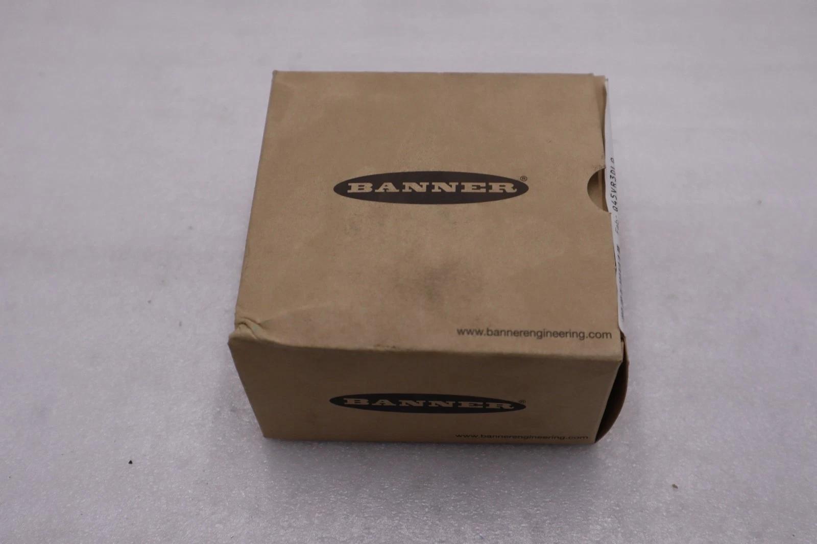 BANNER ENGINEERING Q45VR3DLQ Photoelectric Sensor - STOCK GF840 - Image 1