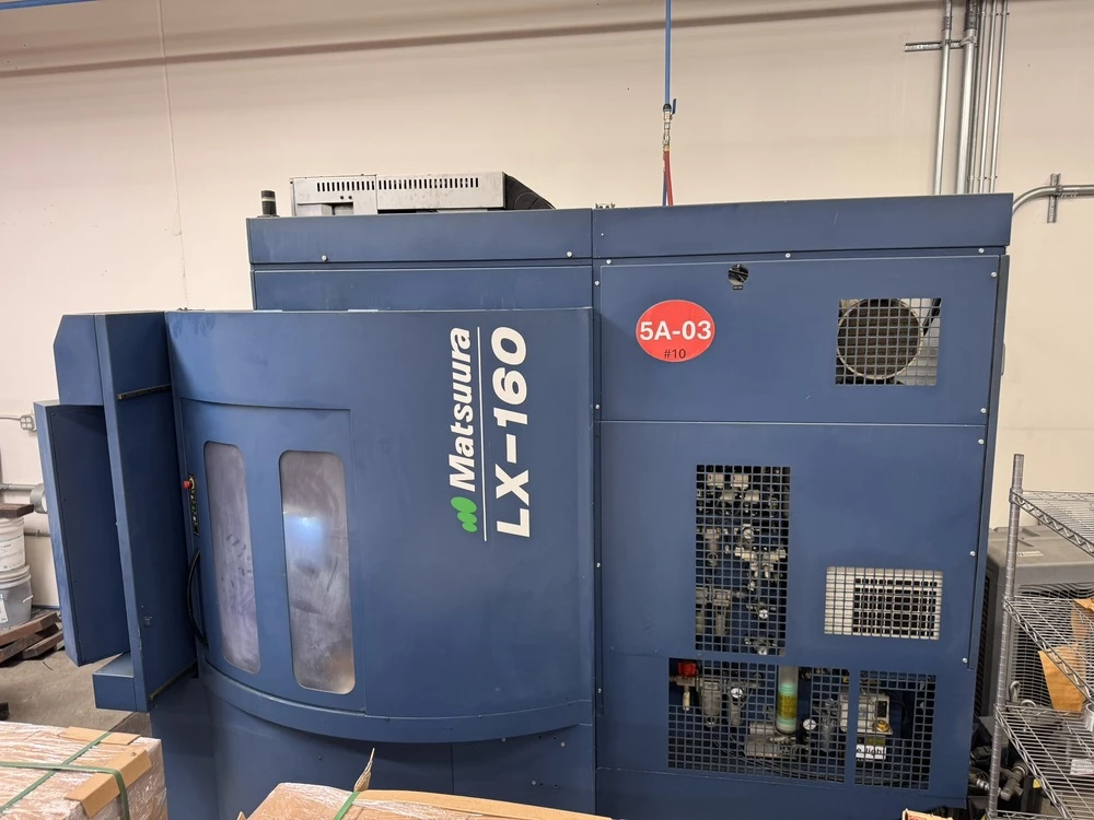 Matsuura #LX-160, 19.6" X, 9.8" Y, 11.8" Z, 46000 RPM, 52 automatic tool changer, BT-30, Fanuc, 2011 - Image 6