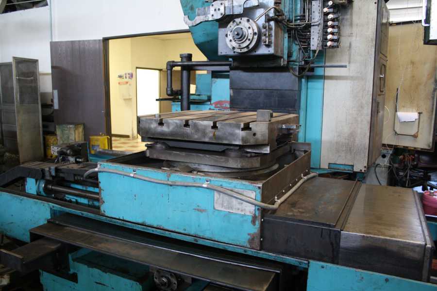Mazak Power Center #H-20, retrofit with new Hust H4CL-M control