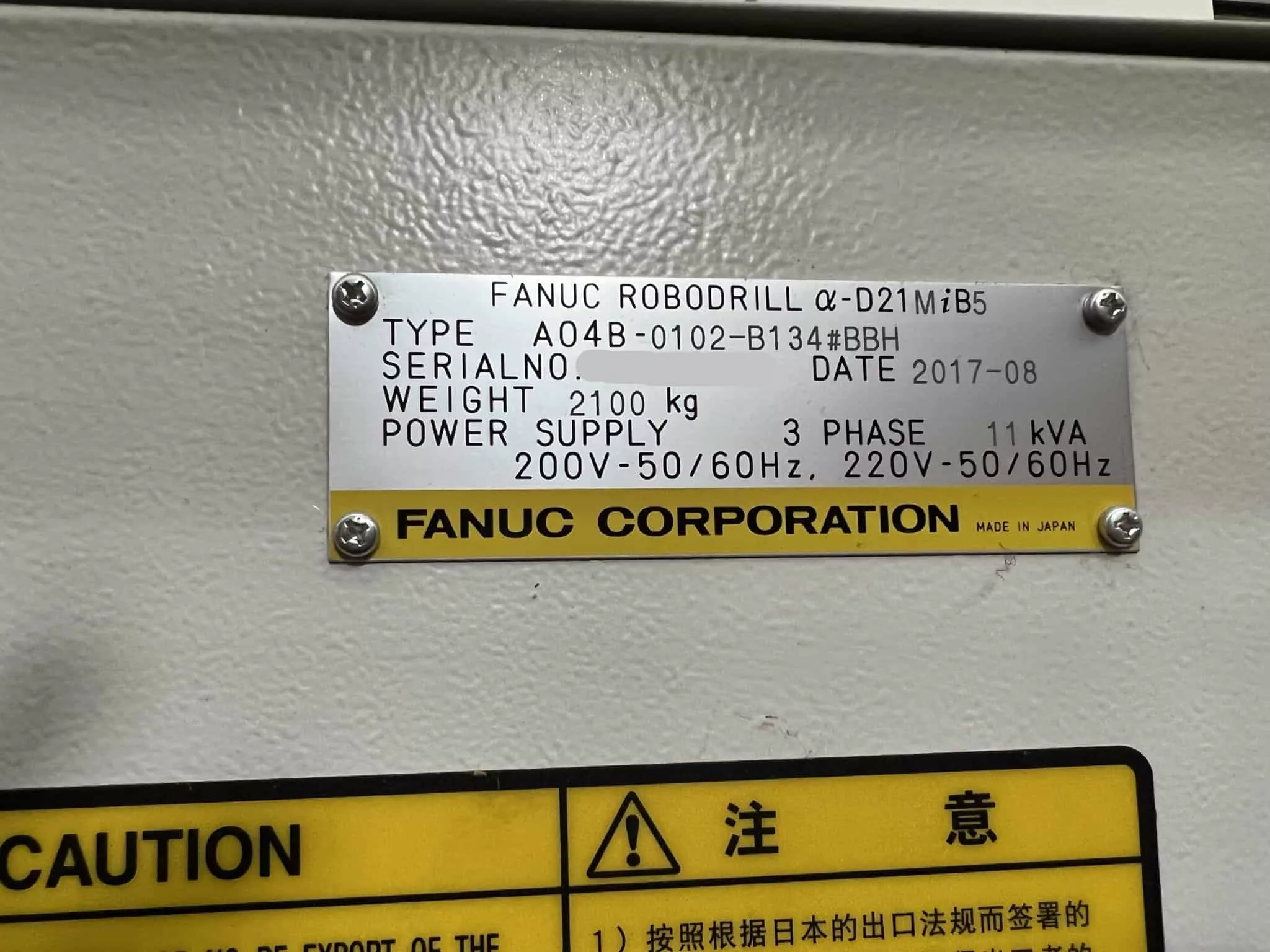 Fanuc #Robodrill-a-D21MiB5, 19.7" X, 15.7" Y, 15.7" Z, 24,000 RPM, 21 automatic tool changer, BT-30, Fanuc - Image 6
