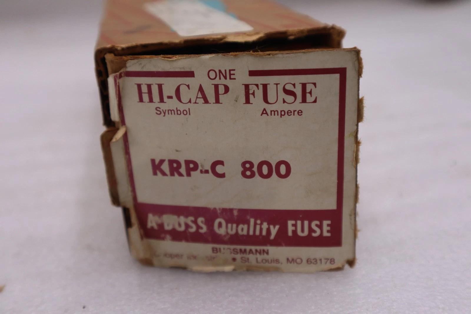Eaton corporation bussman krp-c-800 / krpc800 with box stock gf-523a - Image 3