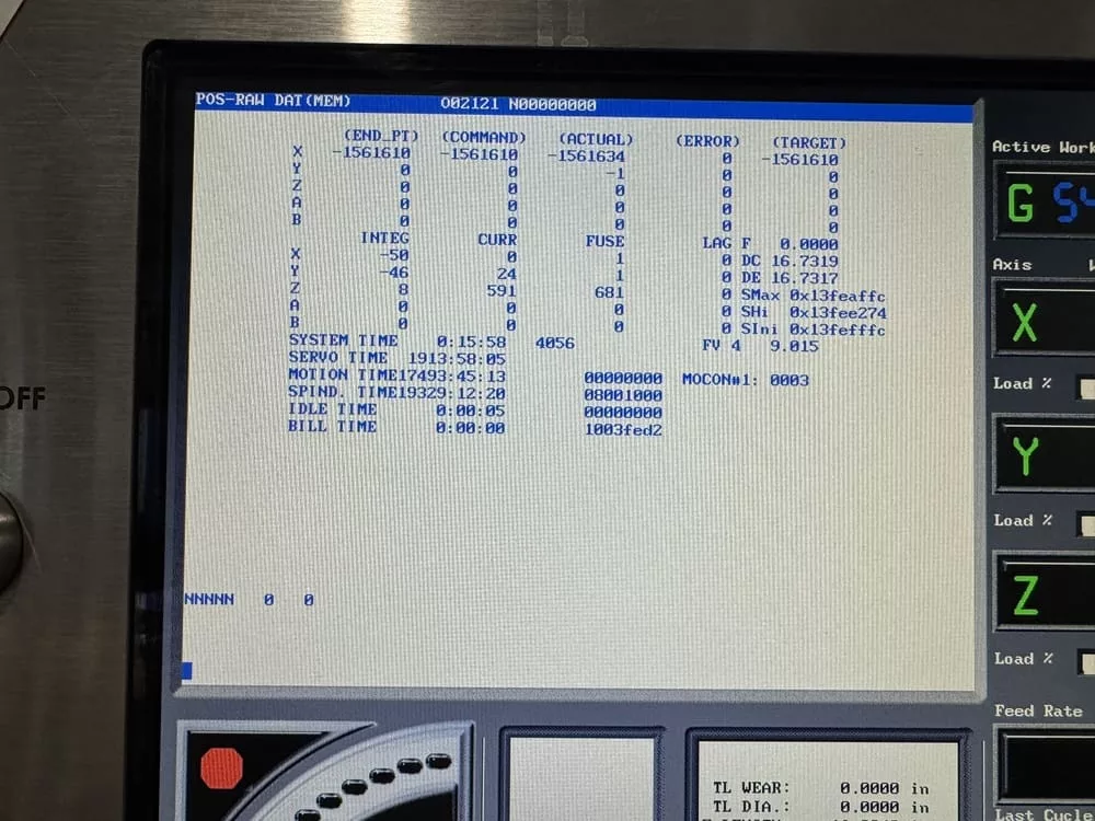 Haas #VF-2, 30" X, 16" Y, 20" Z, 10,000 RPM, 24 automatic tool changer, Cat 40, Haas CNC, 2008 - Image 9