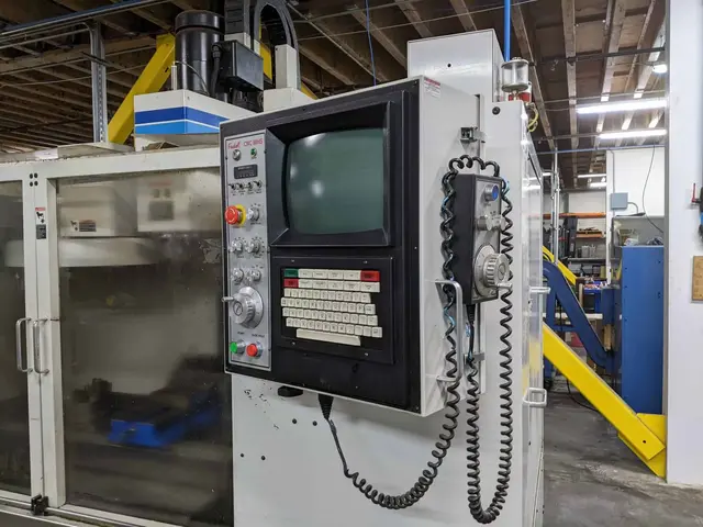 Fadal #VMC-4020, 40" X, 20" Y, 20" Z, 7,500 RPM, 30 automatic tool changer, Cat 40, Fadal CNC 88HS, 1997 - Image 2