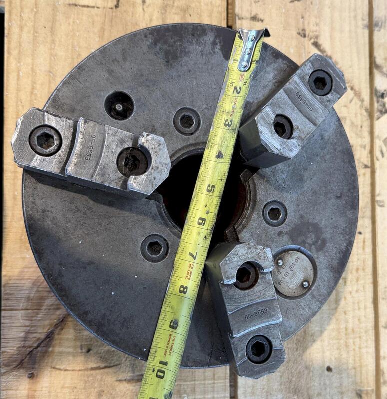 10" 3-jaw chuck - Image 1