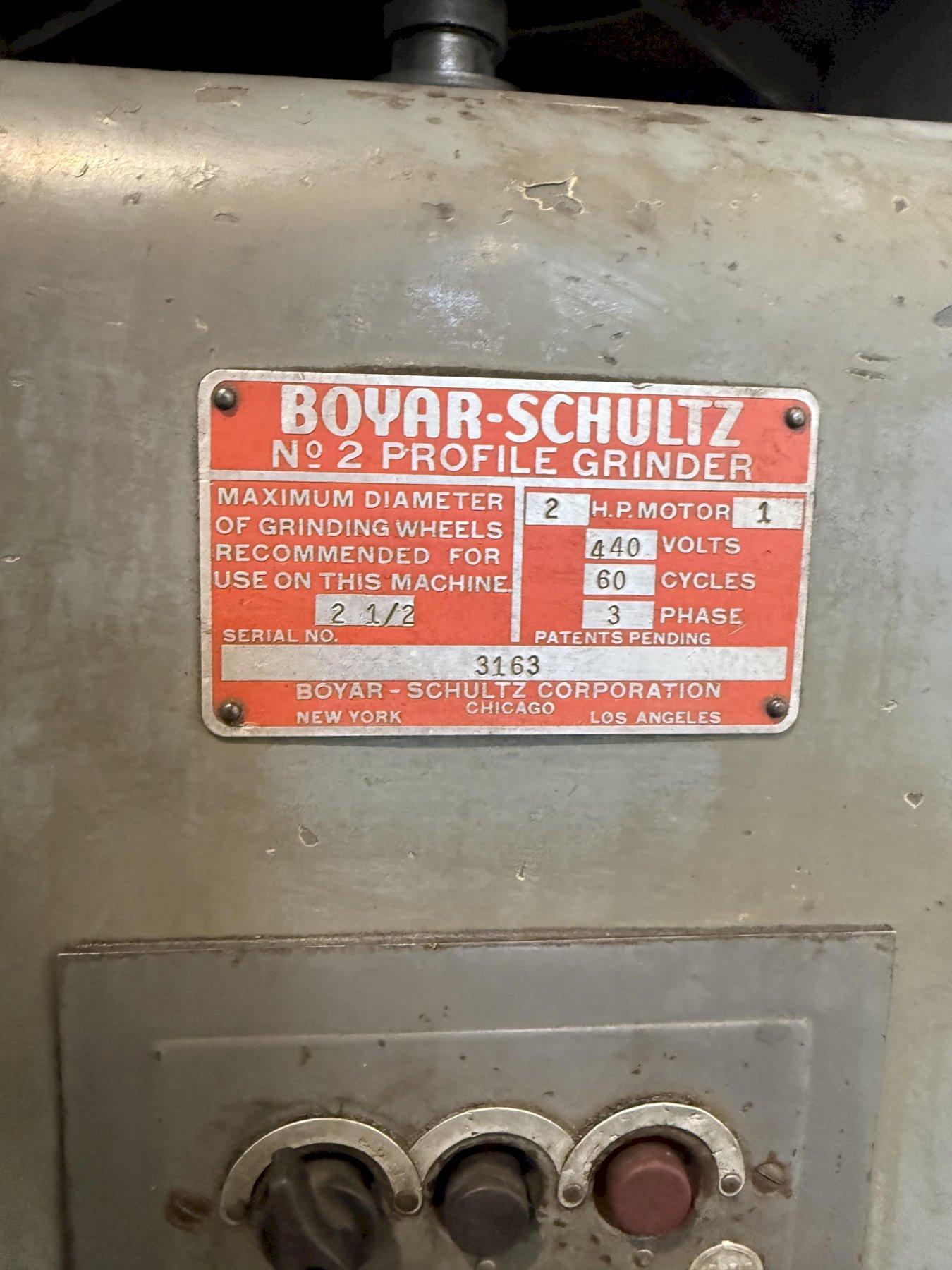 Boyar-Schultz #2, profile grinder, 2 HP - Image 8