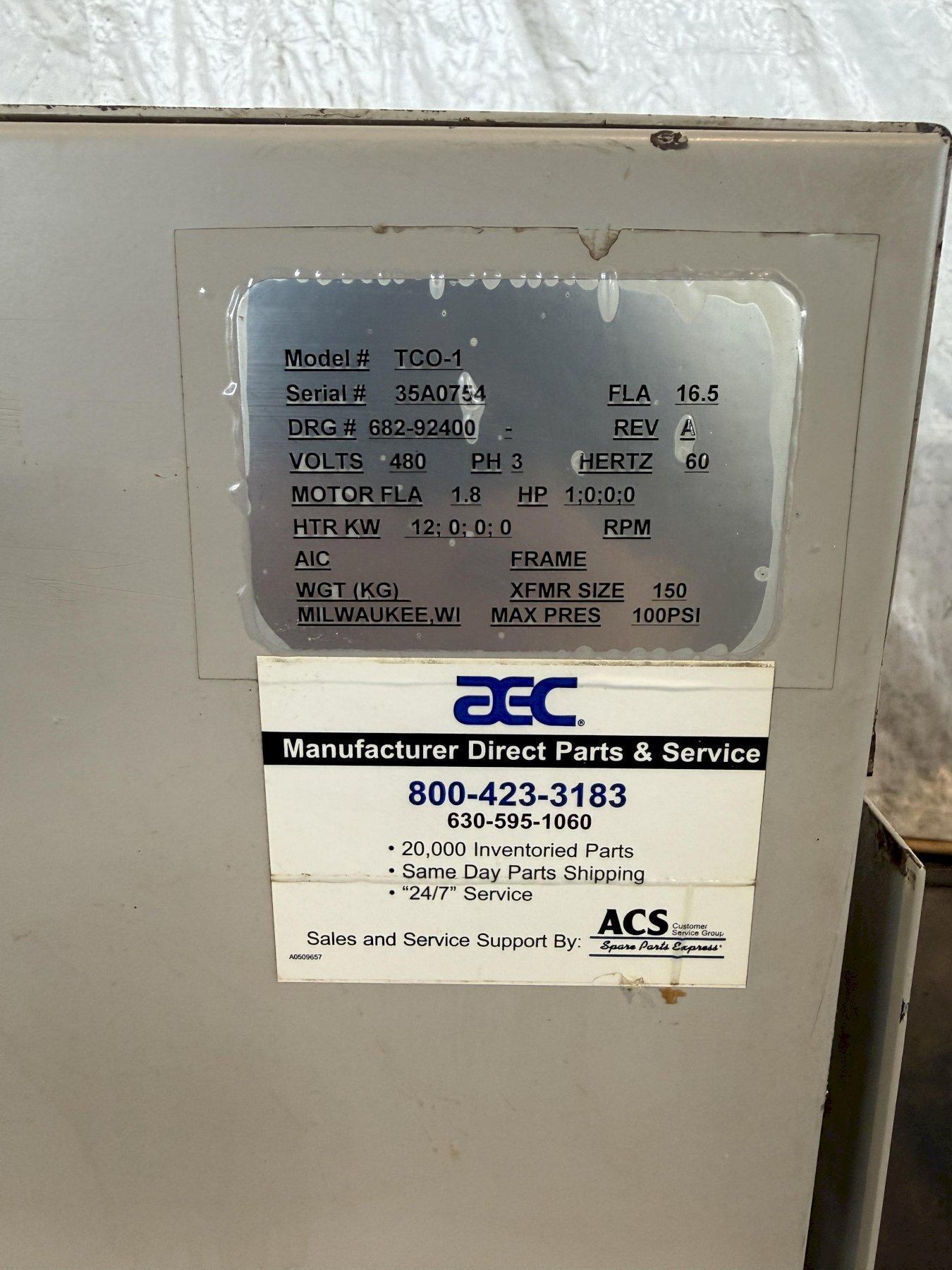 AEC #TCO-1, temperature control unit - Image 9
