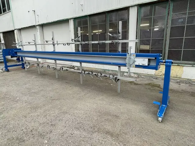 Forster #64227015, Railing Bending/Straightening Machine, 665 lb. max. railing weight, 24' max length - Image 2