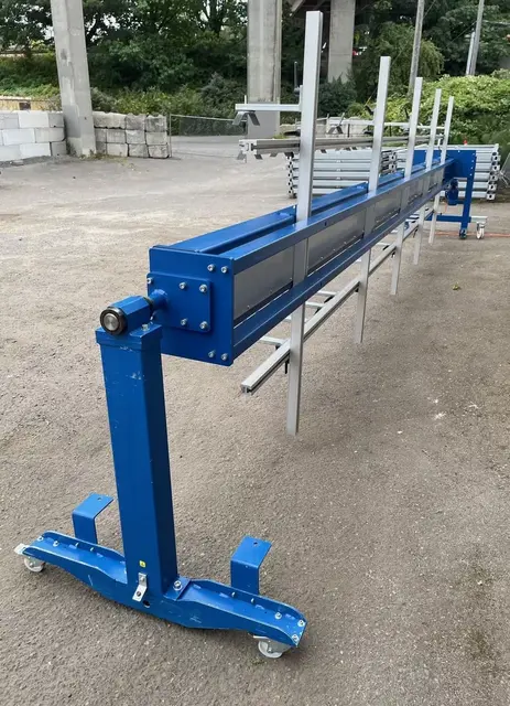Forster #64227015, Railing Bending/Straightening Machine, 665 lb. max. railing weight, 24' max length - Image 3