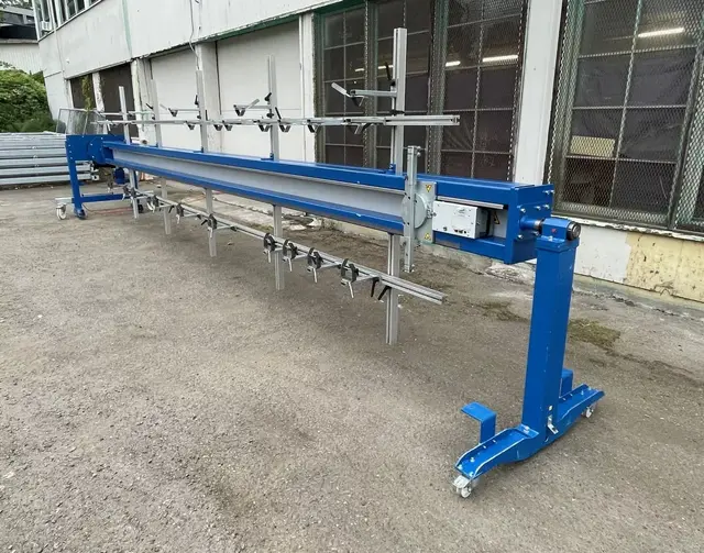 Forster #64227015, Railing Bending/Straightening Machine, 665 lb. max. railing weight, 24' max length - Image 4
