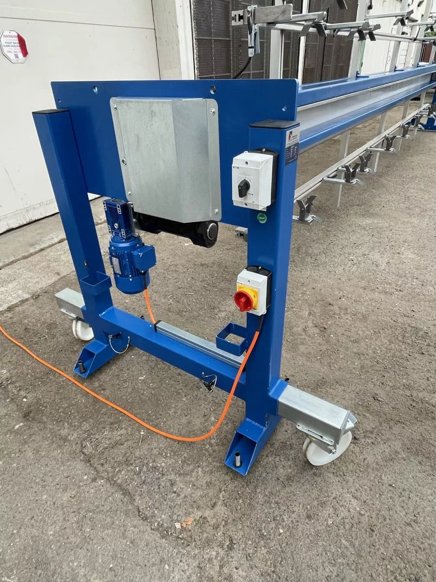 Forster #64227015, Railing Bending/Straightening Machine, 665 lb. max. railing weight, 24' max length - Image 8