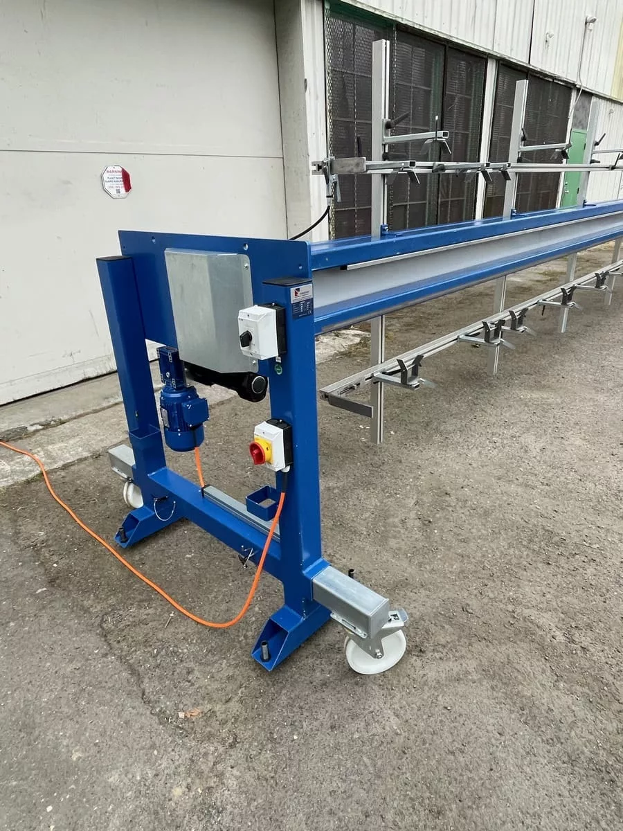 Forster #64227015, Railing Bending/Straightening Machine, 665 lb. max. railing weight, 24' max length - Image 9