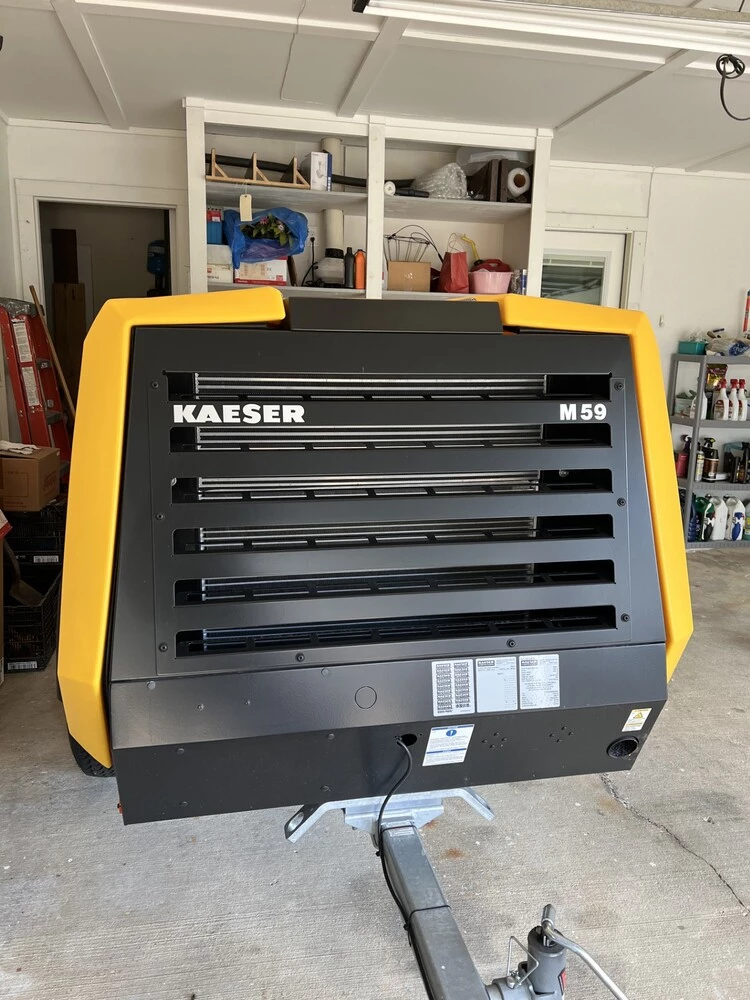 195 CFM, Kaeser #M59PE, Rotary Screw Air Compressor, 40 HP, 2023 - Image 3