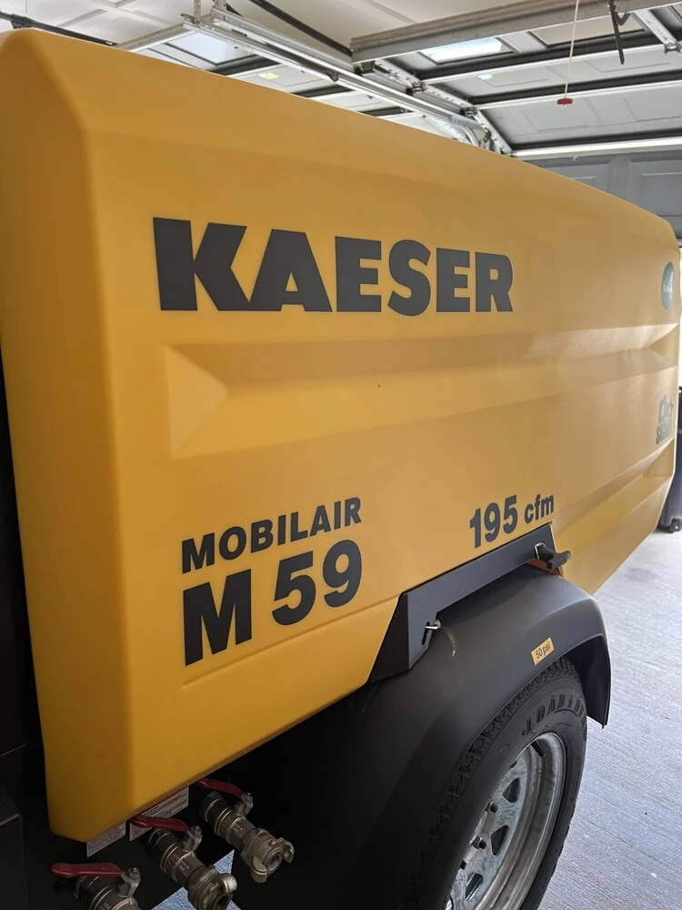 195 CFM, Kaeser #M59PE, Rotary Screw Air Compressor, 40 HP, 2023 - Image 4